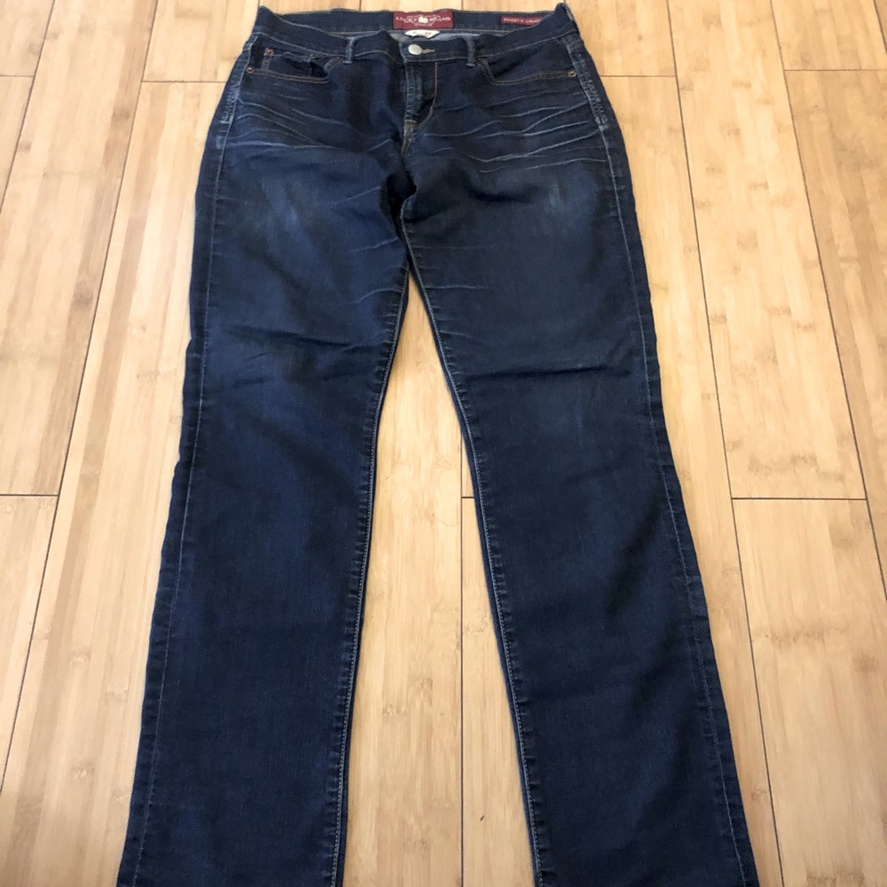 Lucky Brand Sweet n Straight Blue Jeans Size 6